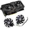 ASUS Geforce GTX1650 GTX1660 SUPER Dual Fan Replacement 6Pin FDC10H12S9-C R261