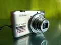 NIKON Coolpix S6500 - 16MP, Silver, Mint Like New, Tested Works. With Accessorie