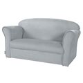 Roba Kindersofa Lil Sofa mit Armlehnen Kindercouch silbergrau