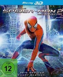 The Amazing Spider-Man 2 - Rise of Electro 3D (2014) Blu-ray 3D NEU OVP Bluray