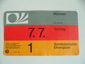 Deutschland-Holland Finale  WM74  7.7.74 World Cup Parkticket Hamburg  1513