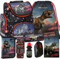 Dinosaurier SCHULRANZEN RANZEN schulrucksack Tornister SET 7teile Dino T-REX