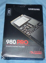 Samsung 980 PRO Interne NVMe SSD 2TB M.2 2280 PCIe 4.0 3D-NAND TLC