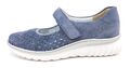 Semler Lena Damenschuhe Halbschuhe Slipper Slipper Blau Freizeit