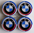 4x 68mm für BMW Nabendeckel 50 Jahre M Radnaben Abdeckung NEU 36136783536