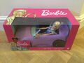 Barbie Flieder Lila Cabrio Auto mit Puppe - HBY29 - BRANDNEU