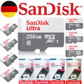 SanDisk ULTRA micro SD Karte Speicherkarte 32GB 64GB 128GB 256GB memory card