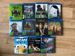 Blue Ray Filme Sammlung 12 BR & 1 DVD Filme Top