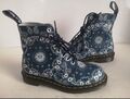 Damen Schuhe Stiefel Boots Dr. Martens Gr 39 gemustert Leder