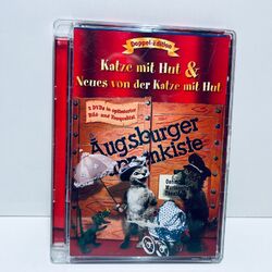 2 DVD - Augsburger Puppenkiste - Katze mit Hut & Neues von der K... - GUT