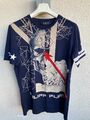 philipp plein pp Illegal Fight Club T Shirt XXL (L) Cotton Stretch neuwertig 1A