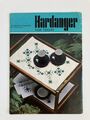 Hardanger vintage Stickanleitungen Lochstickerei 60er Jahre