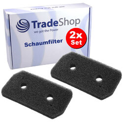 2x Filtermatte für Bosch / Siemens 12007650