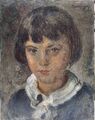 Maurice Mendjisky (1889-1951) Porträt Junges Mädchen, Circa 1919 Schule Jüdische