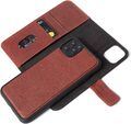 Decoded Schutzhülle iPhone 11 Pro Detachable Wallet Leder Booklet FlipCase braun