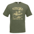 T-Shirt Consolidated PBY Catalina Flugboot Flugzeug Canso Flugzeug Blaupause 