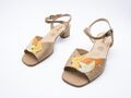 Gabor Damen Sandale Sandalette Sommerschuh Halbschuh beige Gr 40 EU Art 14785-56