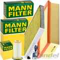 MANN FILTER INSPEKTIONSPAKET passend für VW GOLF 7 PASSAT B8 AUDI A3 8V Q3 LEON