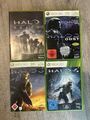 Halo 3, Halo ODST, Halo Reach & Halo 4 (Xbox 360), sehr guter Zustand