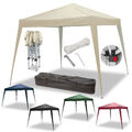 Partyzelt Faltzelt Faltpavillon Zelt 3 x 3 m Gartenzelt Pop Up Zelt 210D Oxford