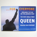 Queen 'Heaven For Everyone' 1995 einzelne Promo-Karte 21 cm x 15 cm (Made in Heaven)