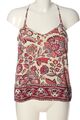 HOLLISTER Trägertop Damen Gr. DE 34 creme-pink-rot Casual-Look