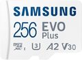 Samsung EVO Plus microSD-Speicherkarte (2024) (inkl. SD Adapter) - 256 GB