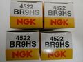 4 x Stück  Zündkerzen NGK BR9HS 4522 NEU