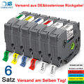 6x Schriftband TZe-231 TZe-131 12mm für Brother P-Touch PT E100 H100LB H105 1000