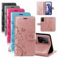 Xiaomi Handy Tasche Handyhülle Schutz Hülle Blumen Flip Cover Wallet Case Etui