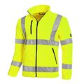 Fleecejacke Warnjacke Herbstjacke Warnschutzjacke Arbeitsjacke Herrenjacke Warn