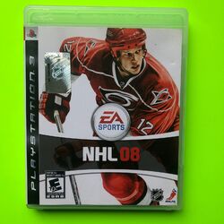 NHL 08 PS3 PlayStation 3 Game NEW - Video Game By EA - VERY GOOD