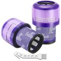 2TLG HEPA-Filter Ersatz Für Dyson V11 Absolute Animal SV14 SV17 SV22 V15 Detect