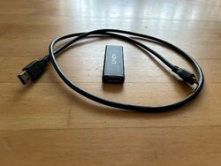 USB 3.0 DisplayPort adapter von Lindy incl.  90 cm USB 3.0 Kabel 43171