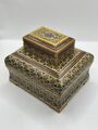 2 X Vintage Persian Schatullen Trinket Box Khatam