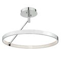 Dar Lighting TIV8650 Tivoli halb bündig poliert Chrom LED dimmbar UVP 182 £