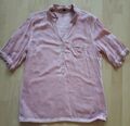 Cecil  Bluse kurzarm  Kurzarmbluse Gr. 36 oily wash pink rosa mit Bündchen 