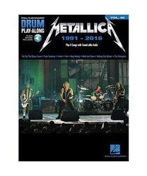 Metallica: 1991-2016: Drum Play-Along Volume 48 [With Access Code]