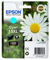 Original Epson18XL Cyan Daisy Claria Home Tintenpatrone T1812 T181240 blaue Tinte