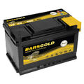 Autobatterie Bars Gold 12V 75Ah 680A Wartungsfrei ersetzt 70Ah 74Ah 80 Ah