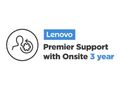 Lenovo Premier Support with Onsite NBD - Serviceerweiterung - 3 Jahre - V #BY174