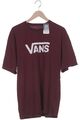 VANS T-Shirt Herren Oberteil Shirt Sportshirt Gr. XL Baumwolle Bordeaux #yi8lnvb