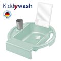 Rotho Baby Kiddy wash Kinder Waschbecken für Badewannenrand swedish green