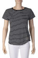 MICHAEL KORS -Shirt aus Baumwolle mit Stretch S Black/White Oberteil Top