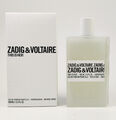 ZADIG & VOLTAIRE THIS IS HER! 100ml EDP Eau de Parfum Pour Elle NEU/OVP Folie