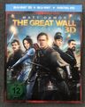 The Great Wall, 2-Disc-Set Blu-Ray 3D+ 2D, Lenticular 3D-Pappschuber