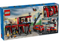 Lego City Feuerwehrstation mit Drehleiterfahrzeug (60414) - Geschenkidee NEU