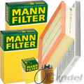 MANN FILTER INSPEKTIONSPAKET passend für OPEL CORSA E 1.3 CDTI 75+95 PS AB BJ 09