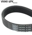 SKF VKMV 6PK900 Keilrippenriemen für VW Golf V Schrägheck (1K1) GOLF VI (5K1)