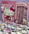 Sanrio HELLO KITTY Schreibwaren Set Multistift A5 Notizbuch Gummistift Bleistift Geschenk